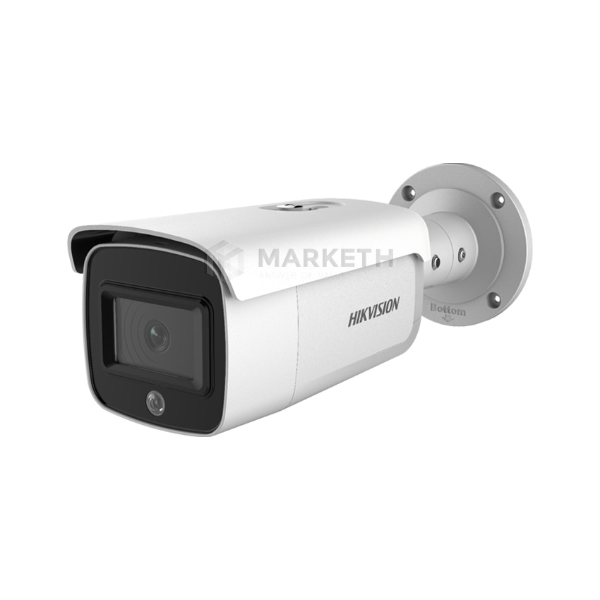 하이크비전 CCTV DS-2CD2T26G1-4I/SL [H.265+ 4mm 80m EXIR 다크파이트 야간칼라 IP67 경고라이트&amp;경고음]